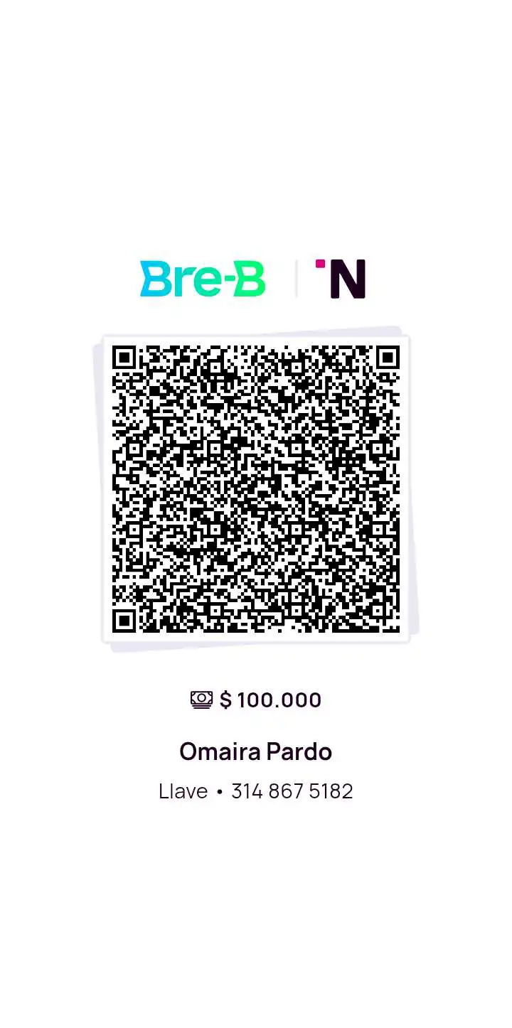 QR Bre-B para pagar este producto