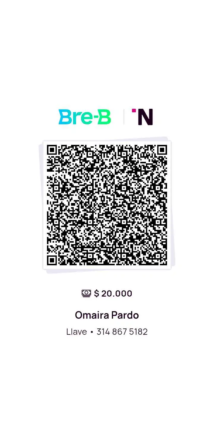 QR Bre-B para pagar este producto