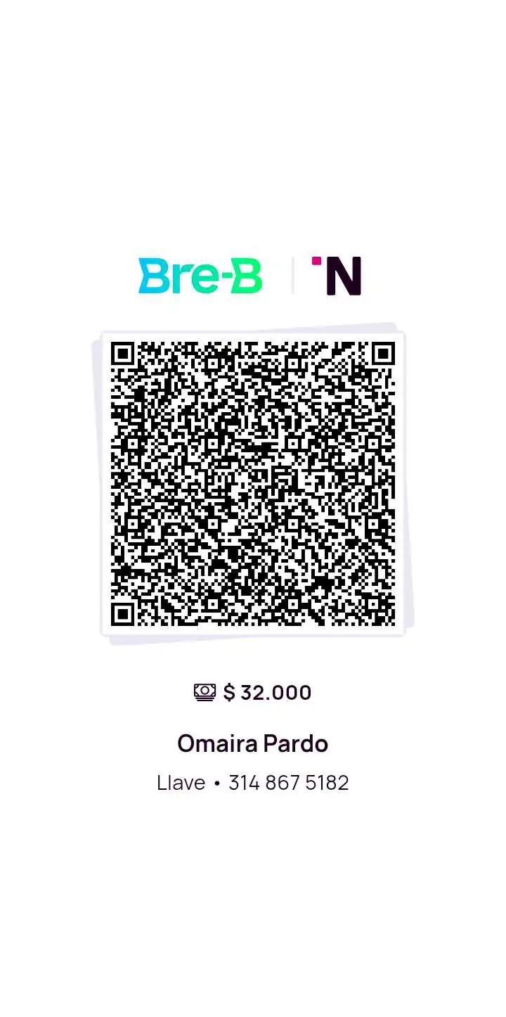 QR Bre-B para pagar este producto