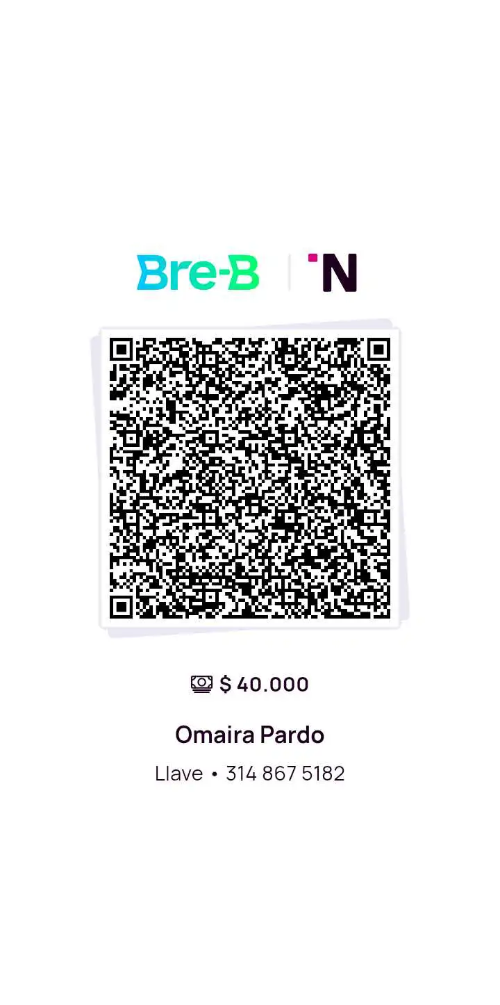 QR Bre-B para pagar este producto