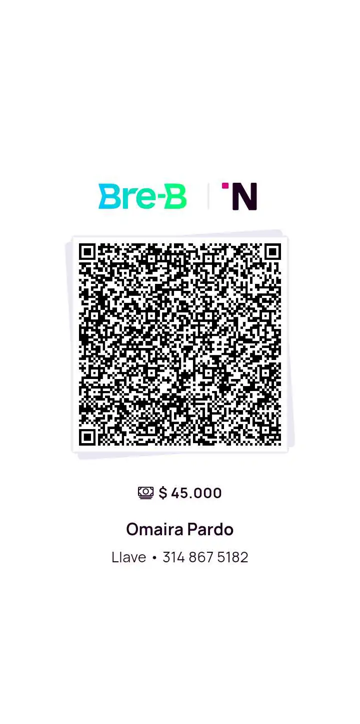 QR Bre-B para pagar este producto